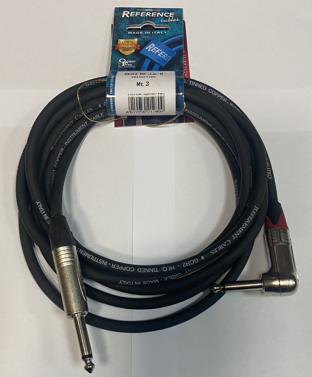 Reference GCR2-BK-JJR-3-N Cavo per strumenti metri 3