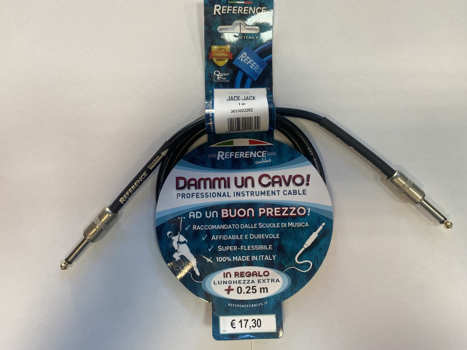 Reference "Dammi un Cavo" professionale BK JJ 1 R