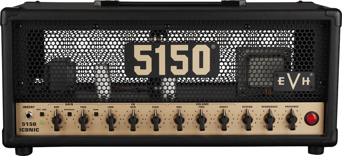EVH 5150 Iconic Series 15W EL34 Head, Black