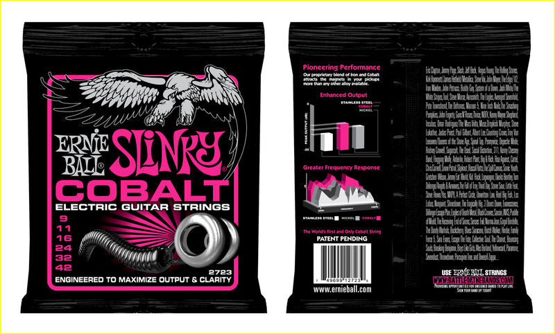 ERNIE BALL 2723 Cobalt Super Slinky