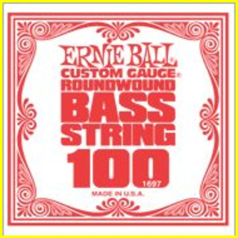 ERNIE BALL 1697 - corda .100 - avvolgitura in acciaio nichela