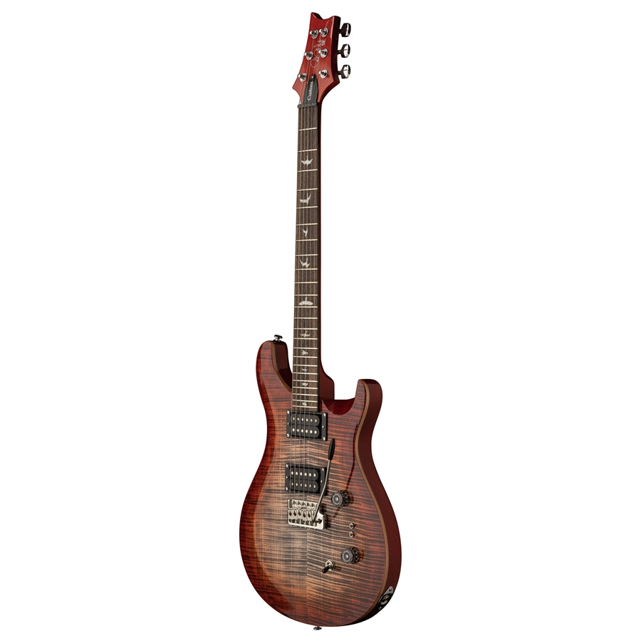 PRS SE CUSTOM 24-08 CHARCOAL CHERRY BURST 2025