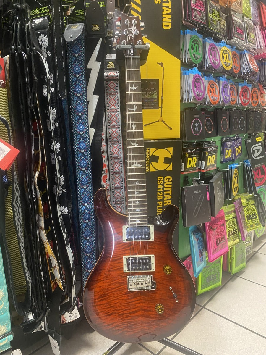 PRS - SE CUSTOM 24 LIMITED ORANGE TIGER SMOKEBURST 2025