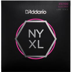 D'Addario NYXL45100, Set Long Scale, Regular Light, 45-100