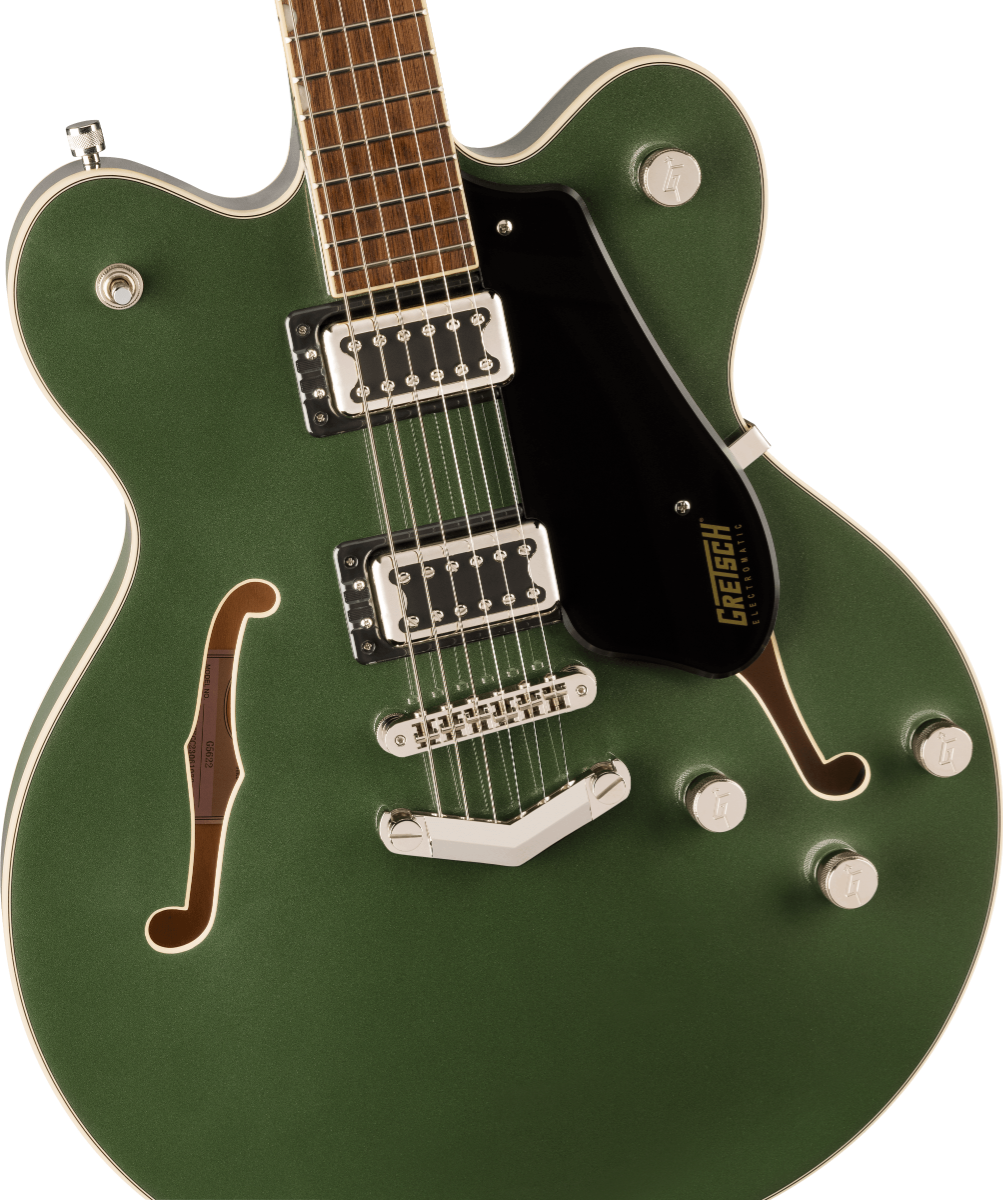 Gretsch G5622 Electromatic Center Block Double-Cut with V-Stoptail, Laurel Fingerboard, Olive Metallic