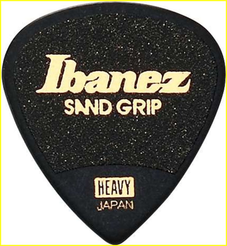 Plettro Ibanez PA16HSG-BK grip sabbiato