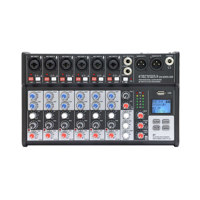 Definitive Audio DA MX8 USB