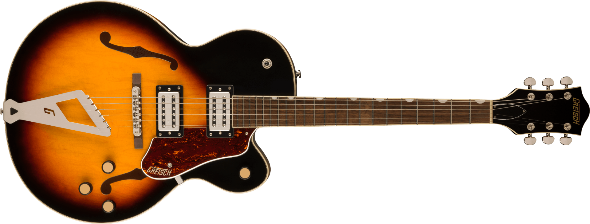 Gretsch G2420 Streamliner Hollow Body with Chromatic II, Laurel Fingerboard, Broad'Tron BT-3S Pickups, Aged Brooklyn Burst
