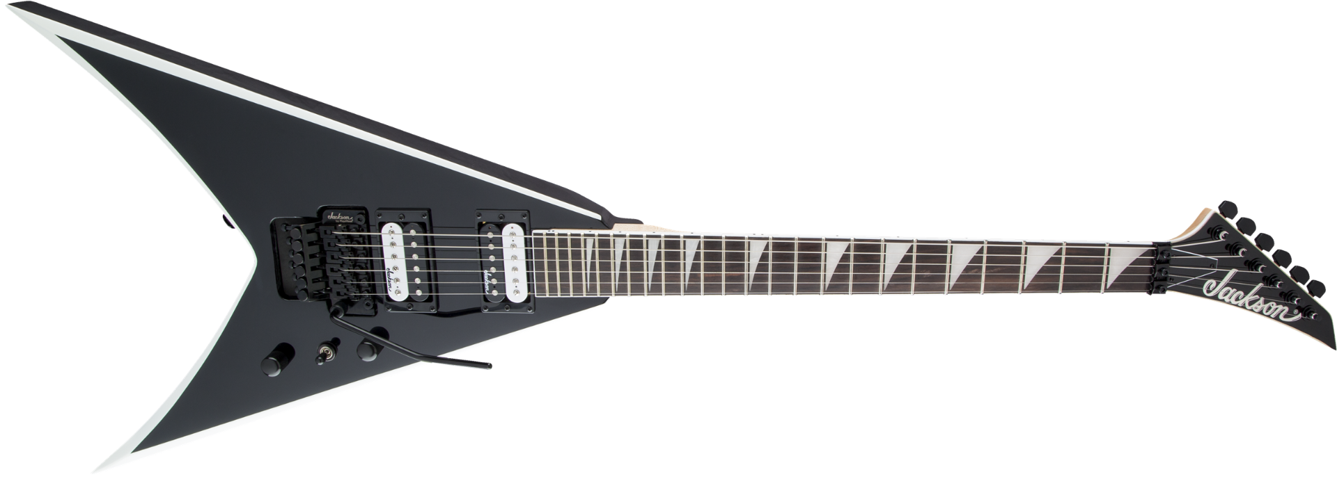 Jackson JS Series King V JS32, Amaranth Fingerboard, Black with White Bevels
