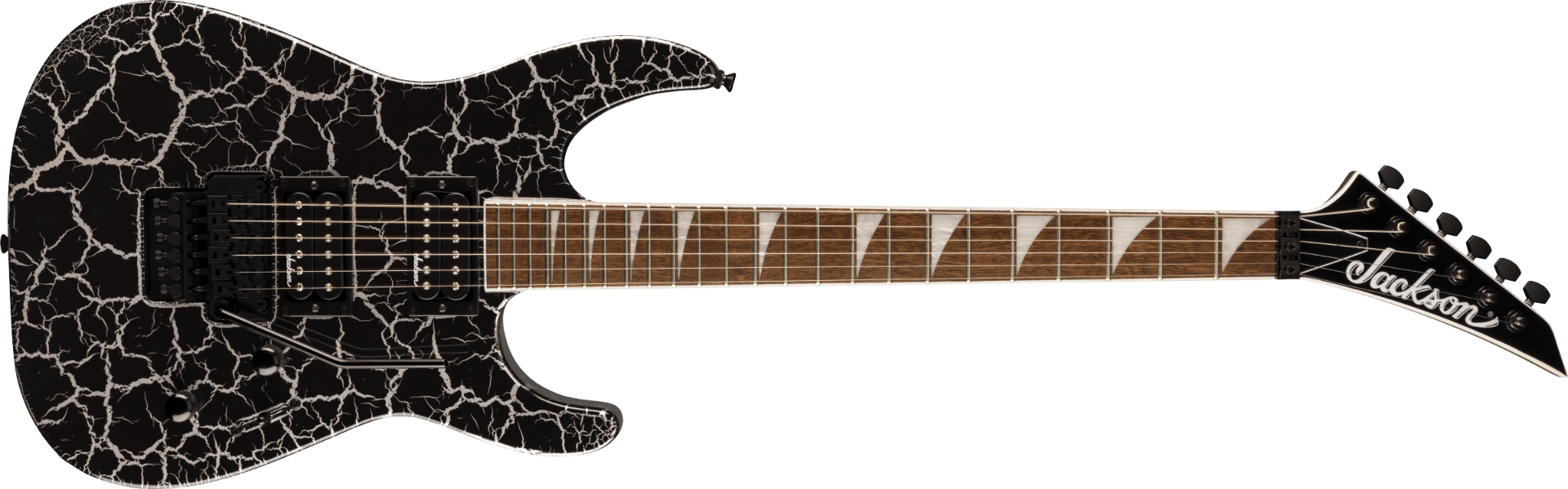 Jackson X Series Soloist SLX DX, Laurel Fingerboard, Silver Mercury Crackle