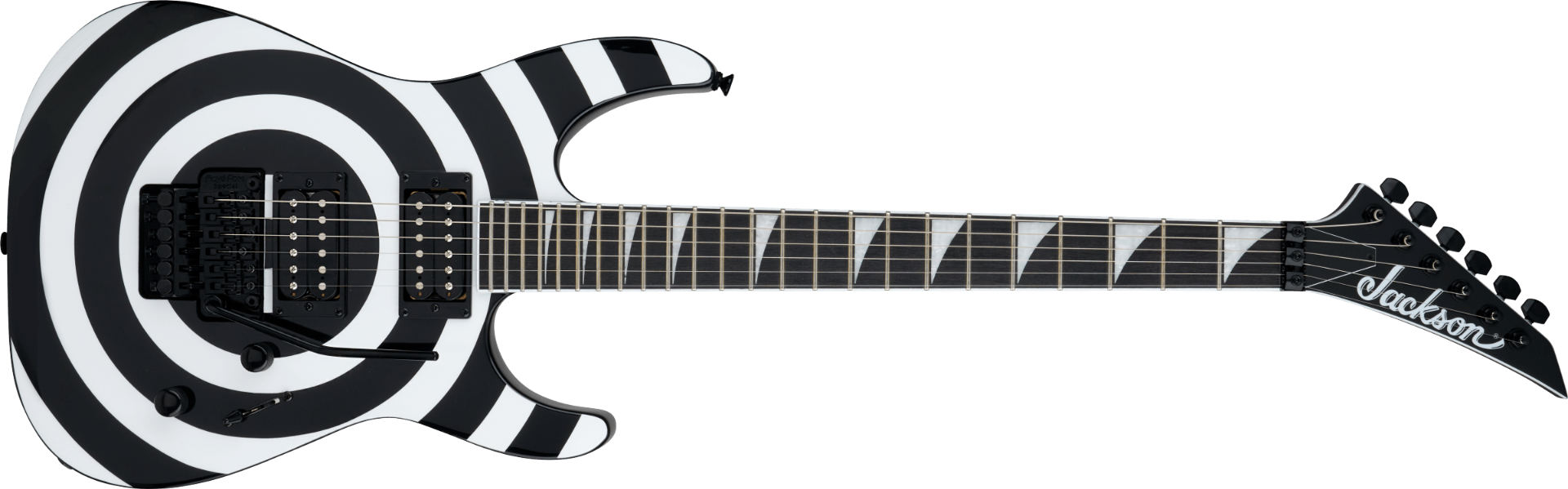 Jackson X Series Soloist SLX DX Graphic Srs, Amaranth Fingerboard, Bullseye