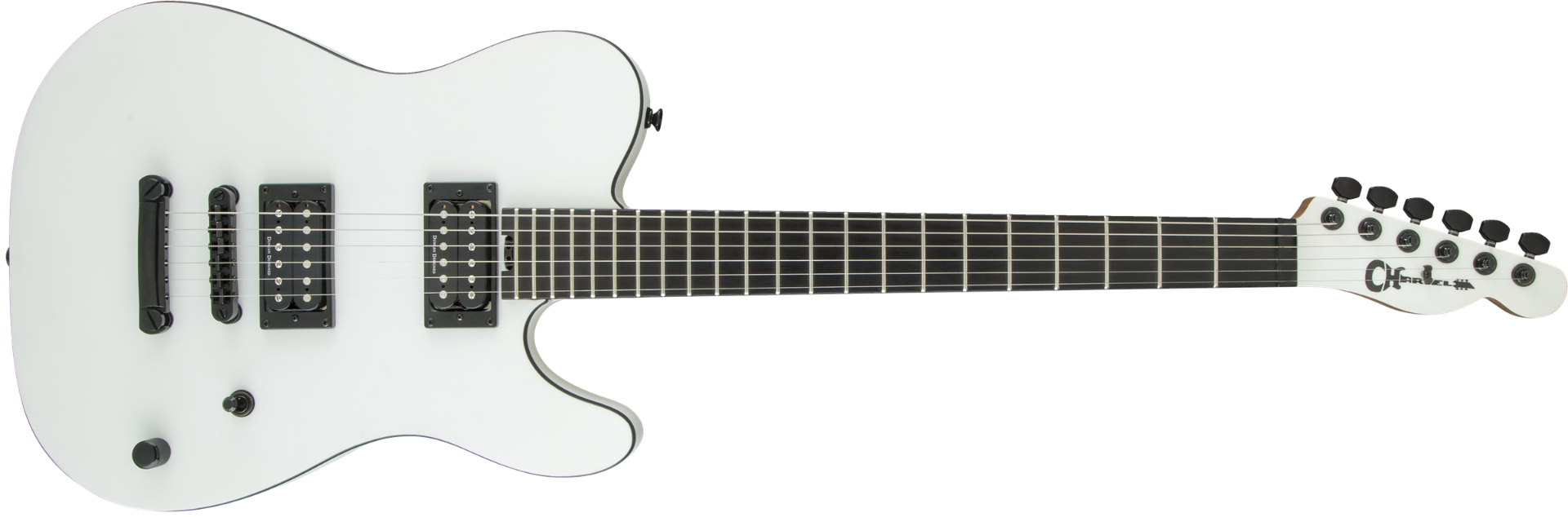 Charvel  Joe Duplantier Signature Pro-Mod San Dimas Style 2 HH, Ebony Fingerboard, Satin White