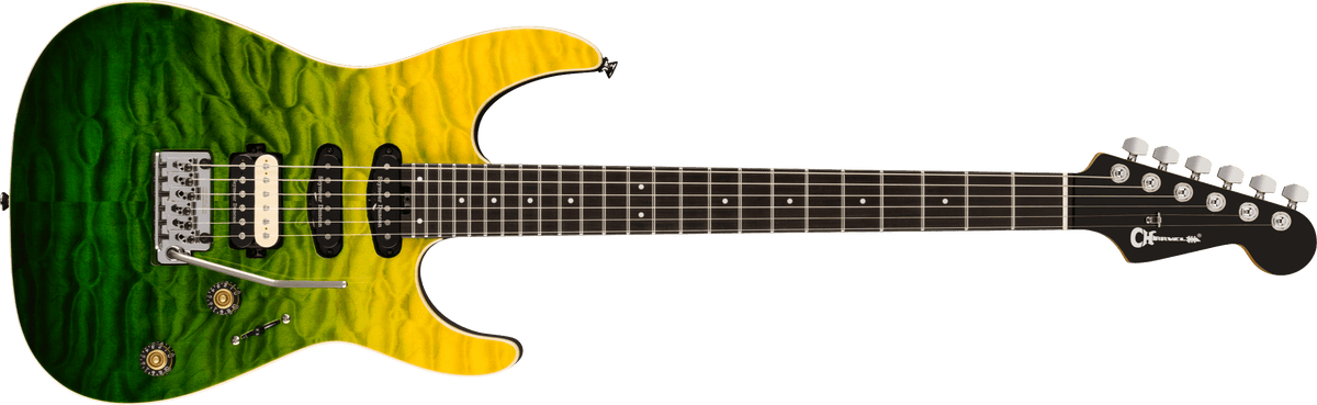 Charvel Pro-Mod Plus Dinky DK24 HSS 2PT EB QM