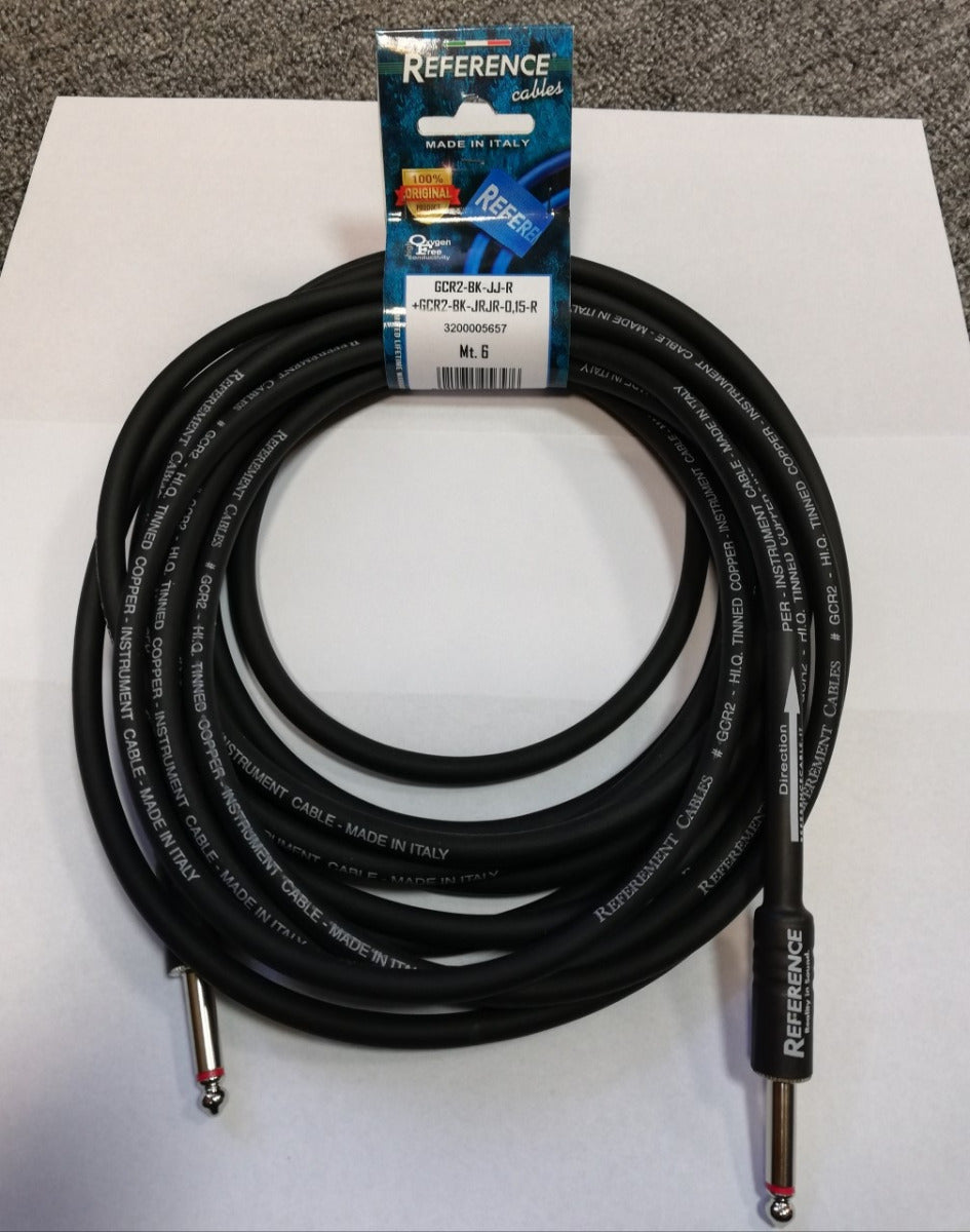 Referement by Reference GCR2-BK-JJ-6-R Cavo per strumenti