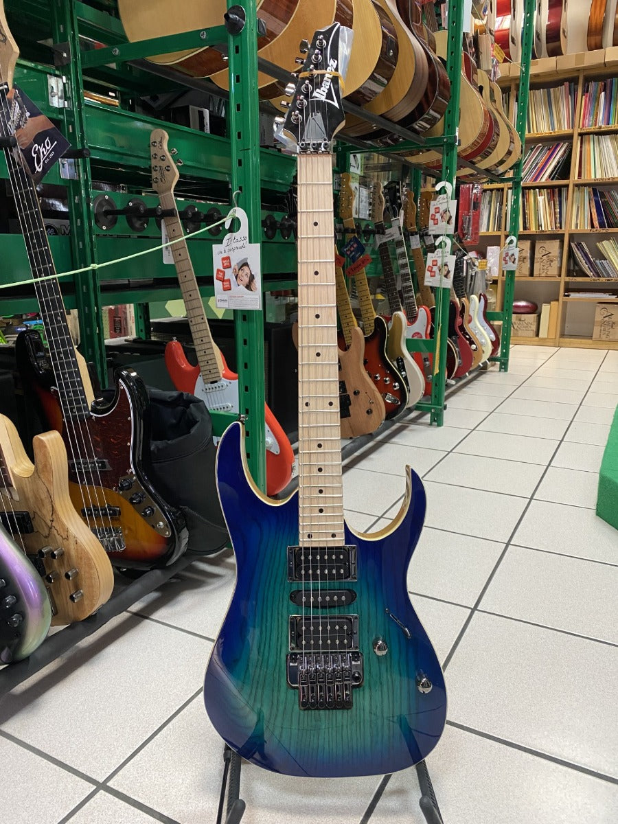 Ibanez RG370AHMZ-BMT Blue Moon Burst Demo negozio