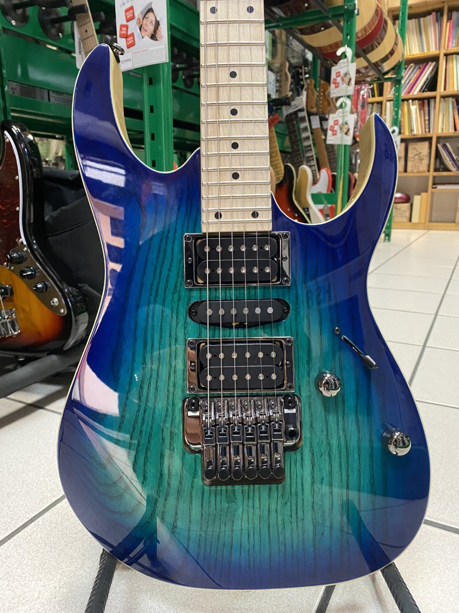 Ibanez RG370AHMZ-BMT Blue Moon Burst Demo negozio