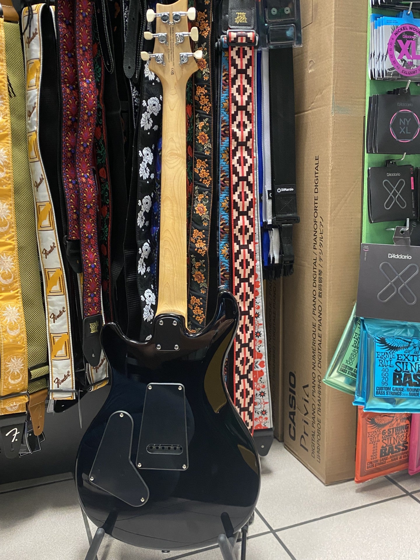 PRS SE CE24-CA Charcoal Burst Usata