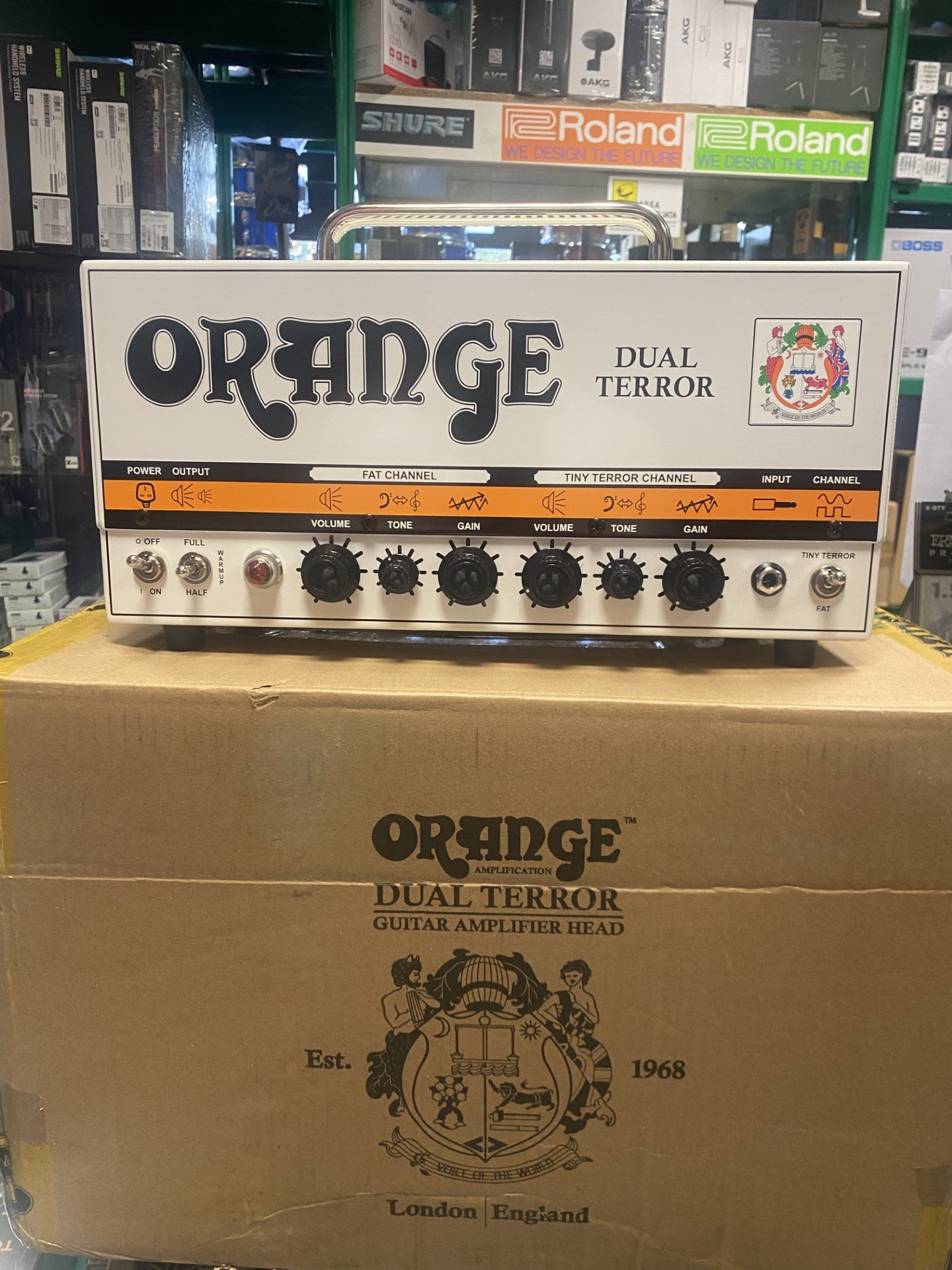 Orange Dual Terror Head Usata