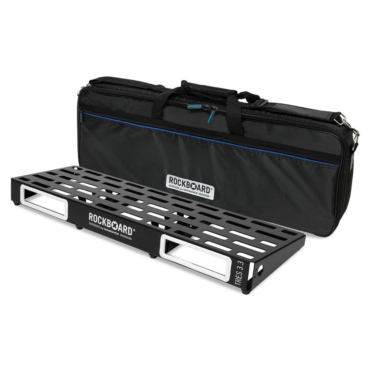 Rockboar RBO B 3.3 TRES B Pedalboard 72,2x23,6 con borsa
