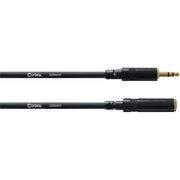 Cordial CFS 3 Prolunga Audio Bilanciata, Mini Jack 3 m