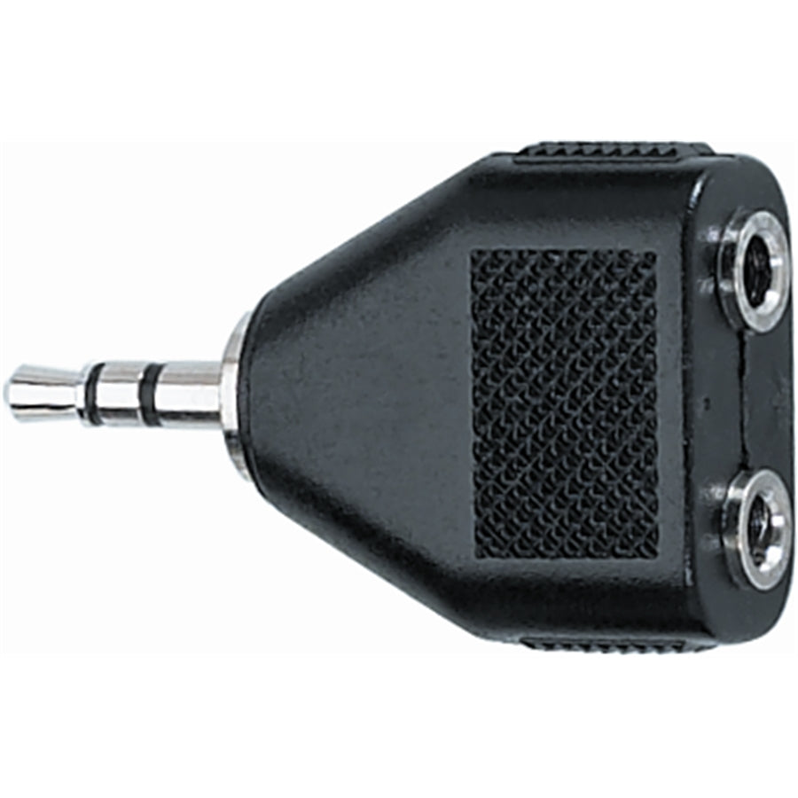 QUIK LOK - AD/20 Adattatore audio 2 Jack 3.5 mm stereo femmina / Jack 3.5 mm stereo.