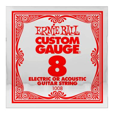 ERNIE BALL 1008 CORDA SINGOLA 008
