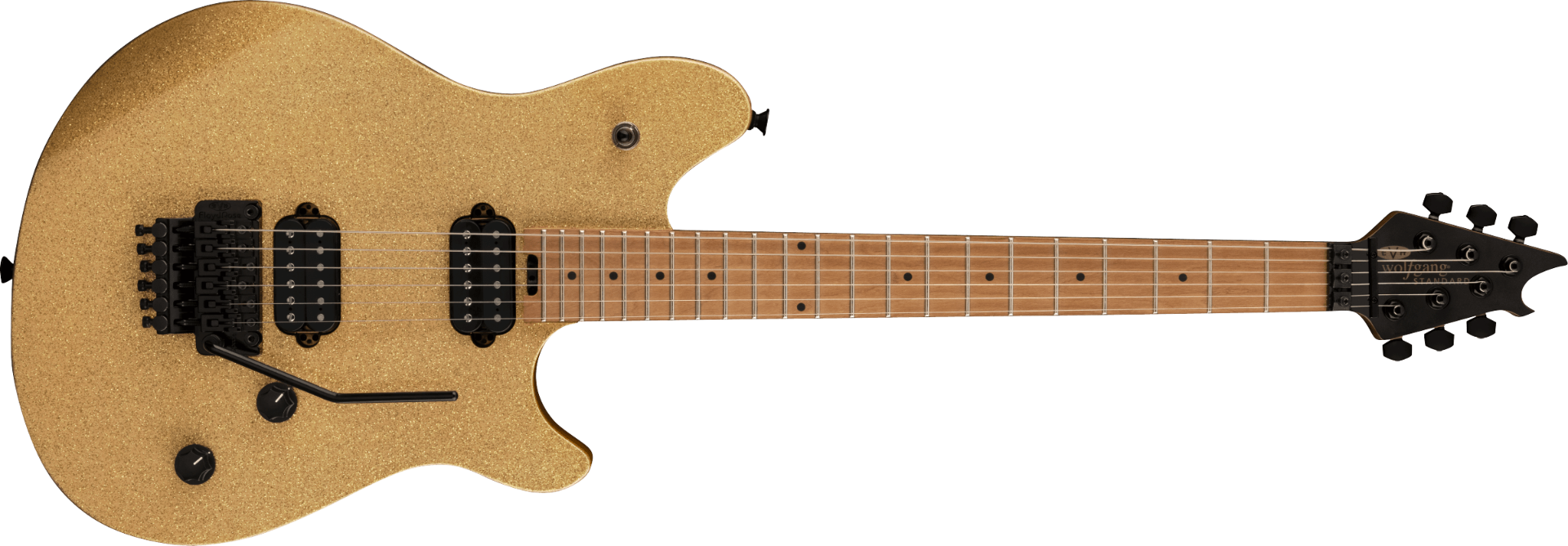 EVH WG STD, BKD MPL, GOLD SPARKLE