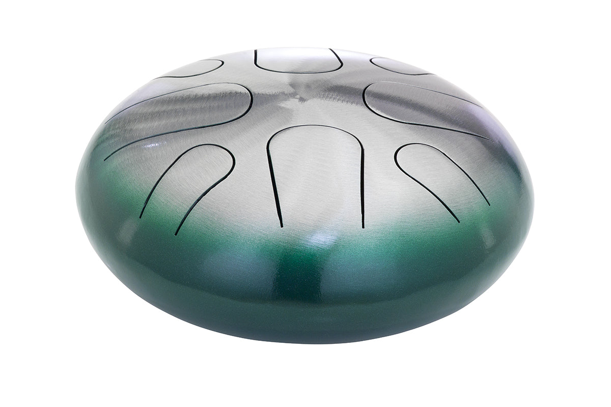 Pearl Tongue Drum  METAL SPIRIT A MINOR, #689 NATURAL GREEEN FADE