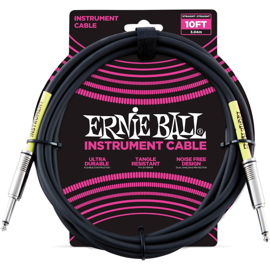 Ernie Ball 6048 Cavo per Strumenti nero mt 3