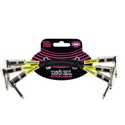 Ernie Ball 6050 Cavo Patch  da cm 15,24 set di 3 pezzi