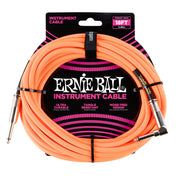 ERNIE BALL - 6084 CAVO BRAIDED NEON ORANGE 5,49 M
