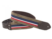 Righton Straps Stripes -F Brown Tracolla per chitarra e basso