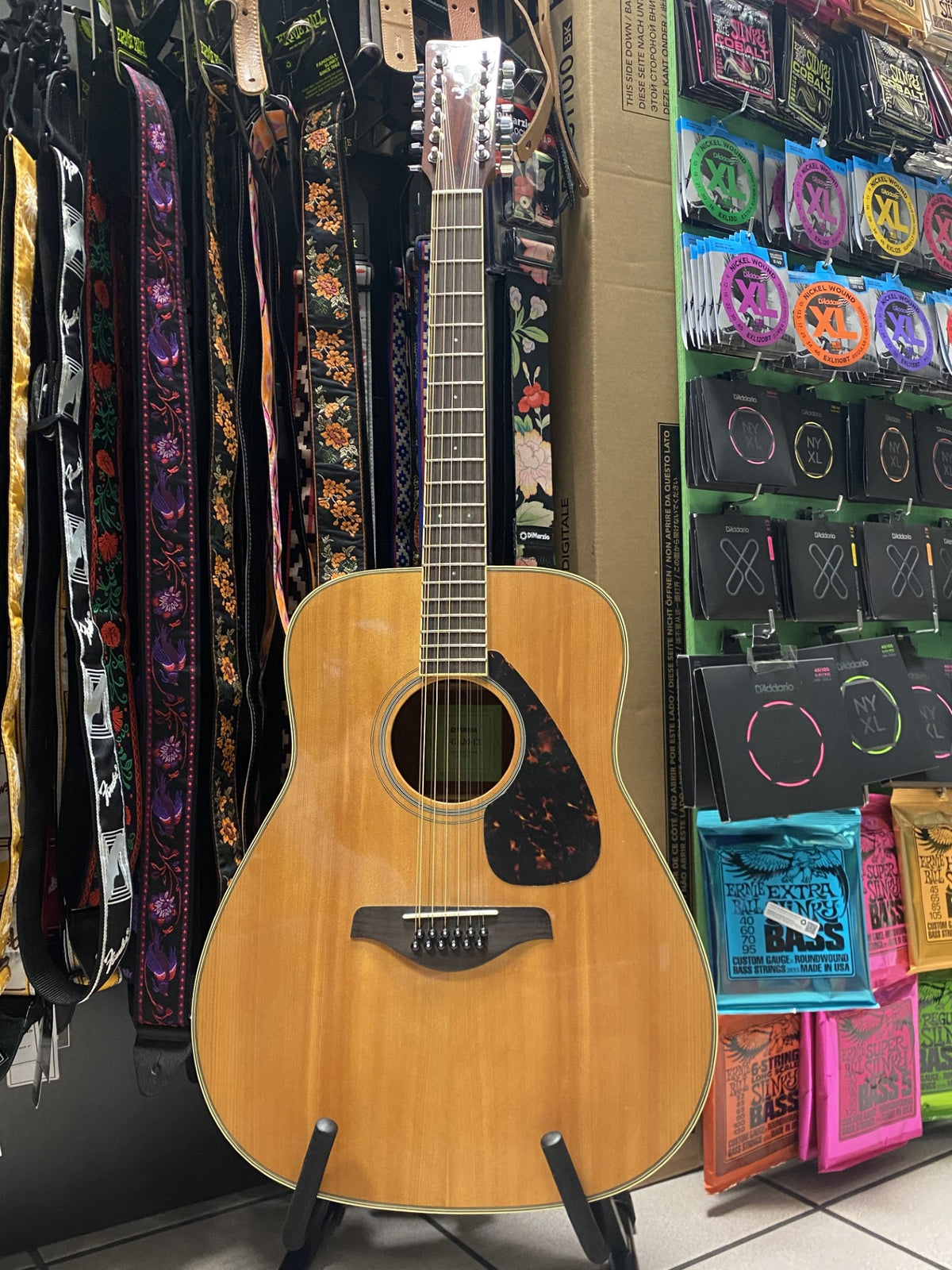 Yamaha FG820-12 NT Natural Usata