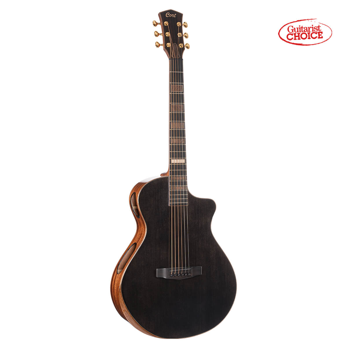Cort Masterpiece Modern Trans Black Gloss