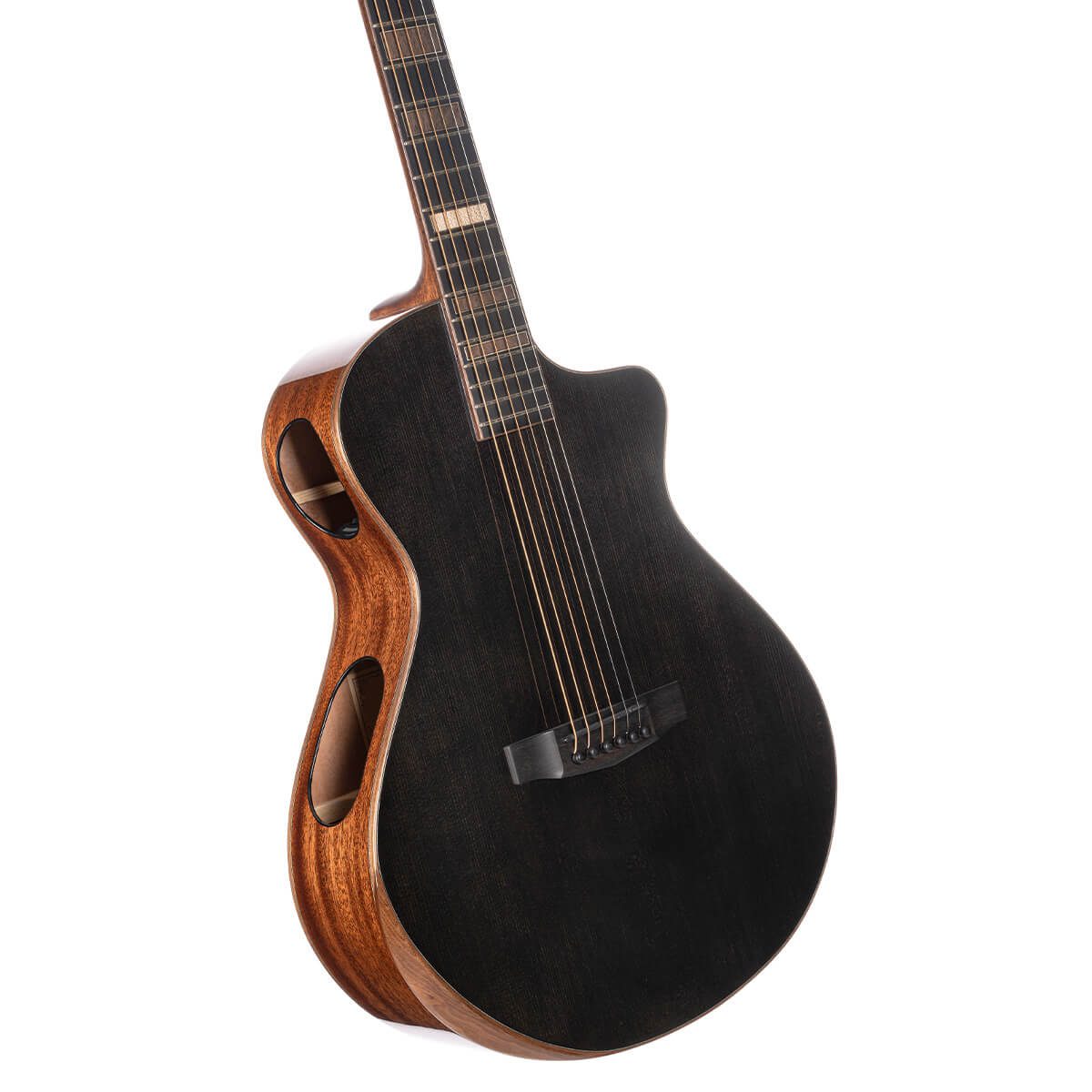 Cort Masterpiece Modern Trans Black Gloss