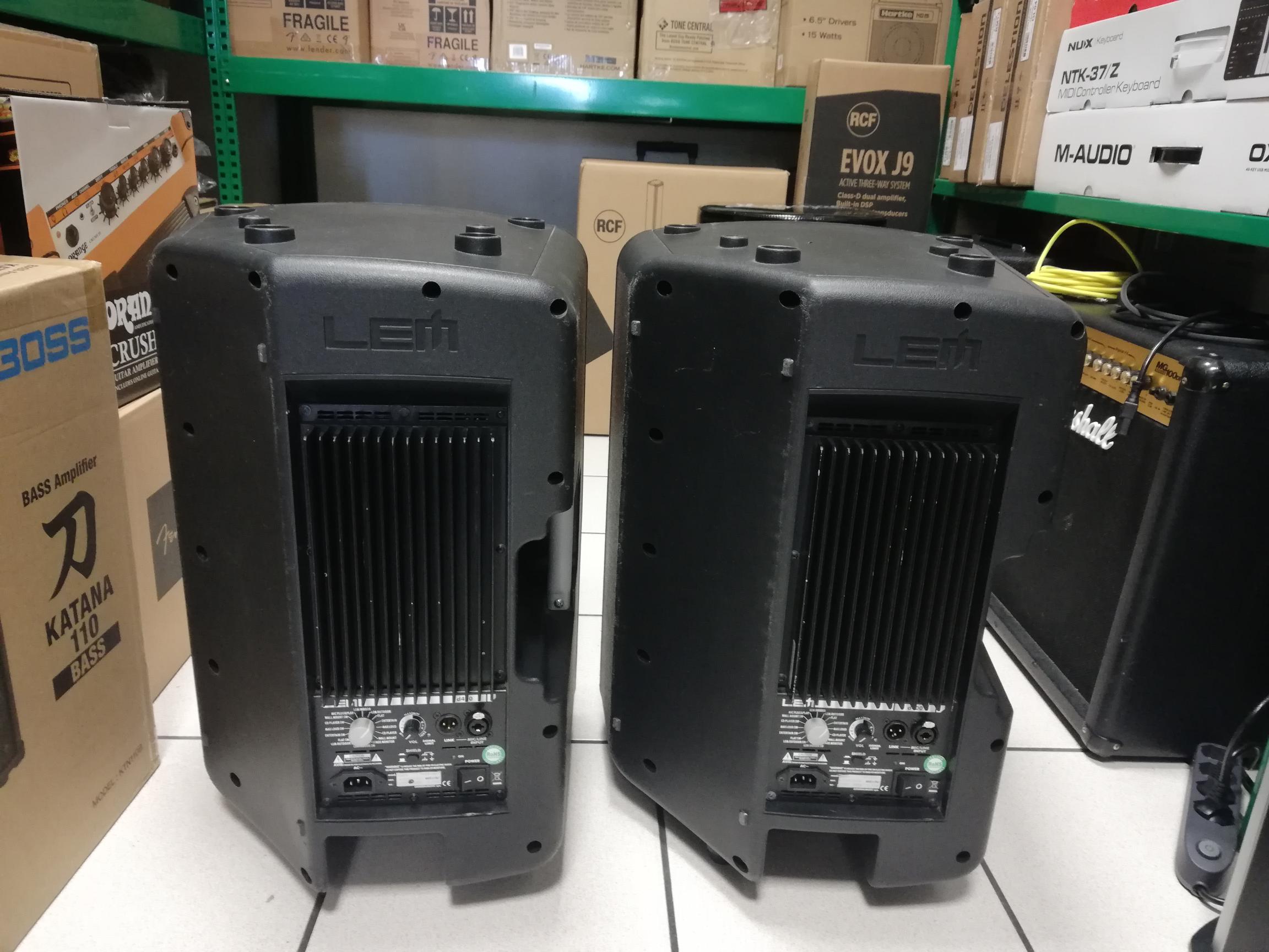 LEM D400 Coppia Diffusori Biamplificati usati