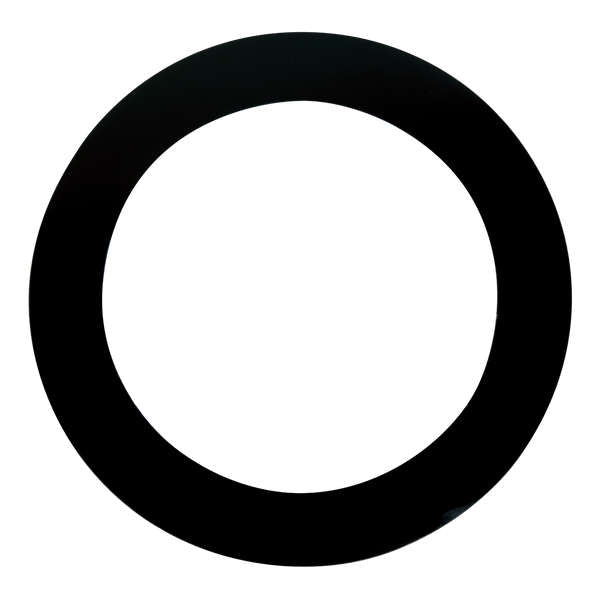 Remo DM-000571 Sagoma per taglio foro pelle cassa nero da 5"