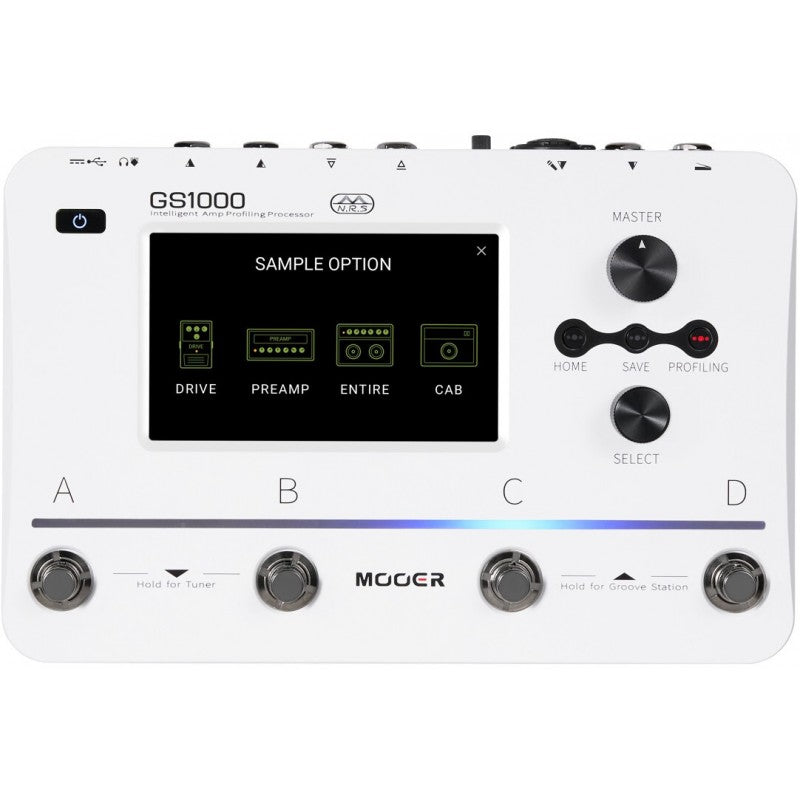 MOOER GS1000 White Pedaliera per chitarra