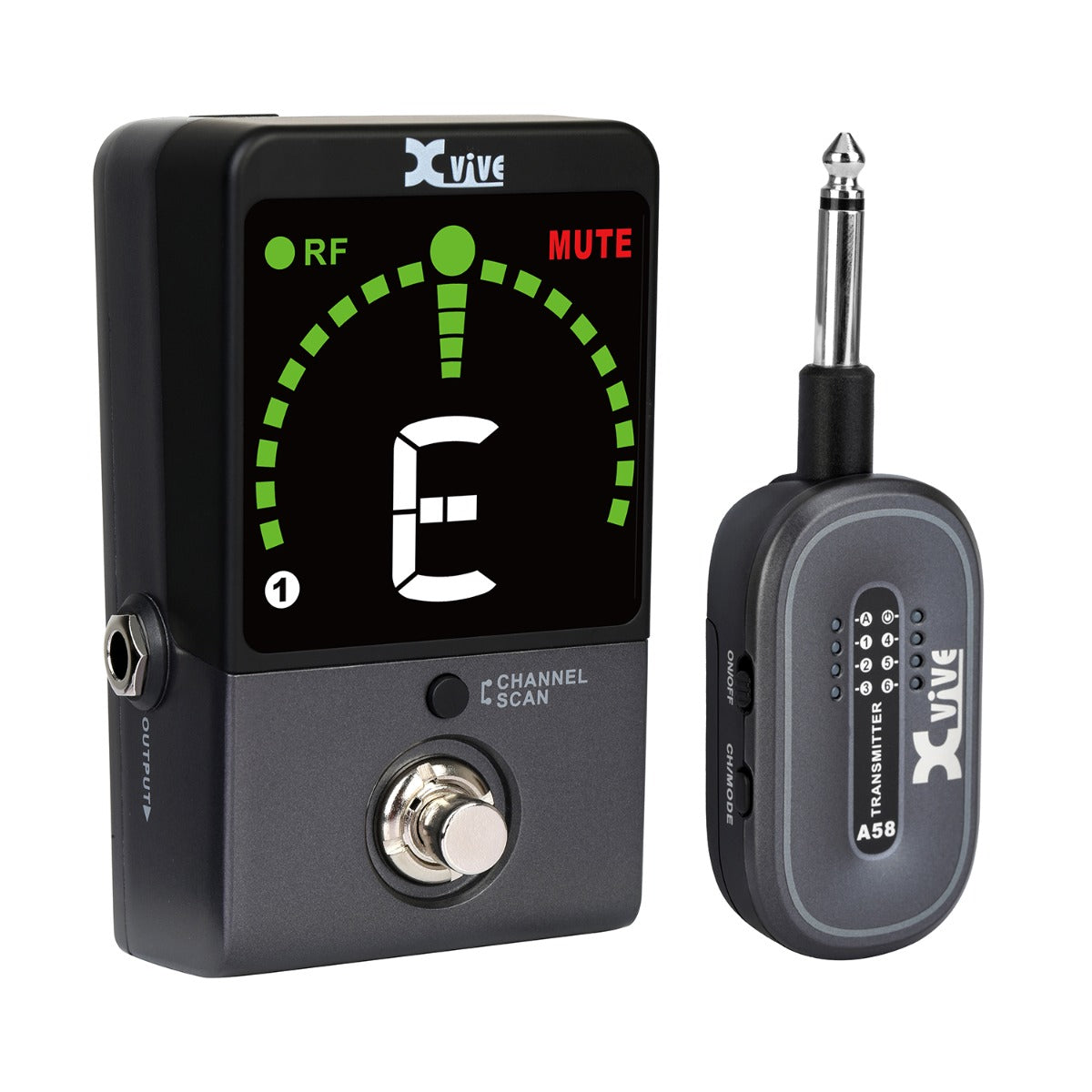 Xvive P58 - Sistema wireless per pedalboard + tuner