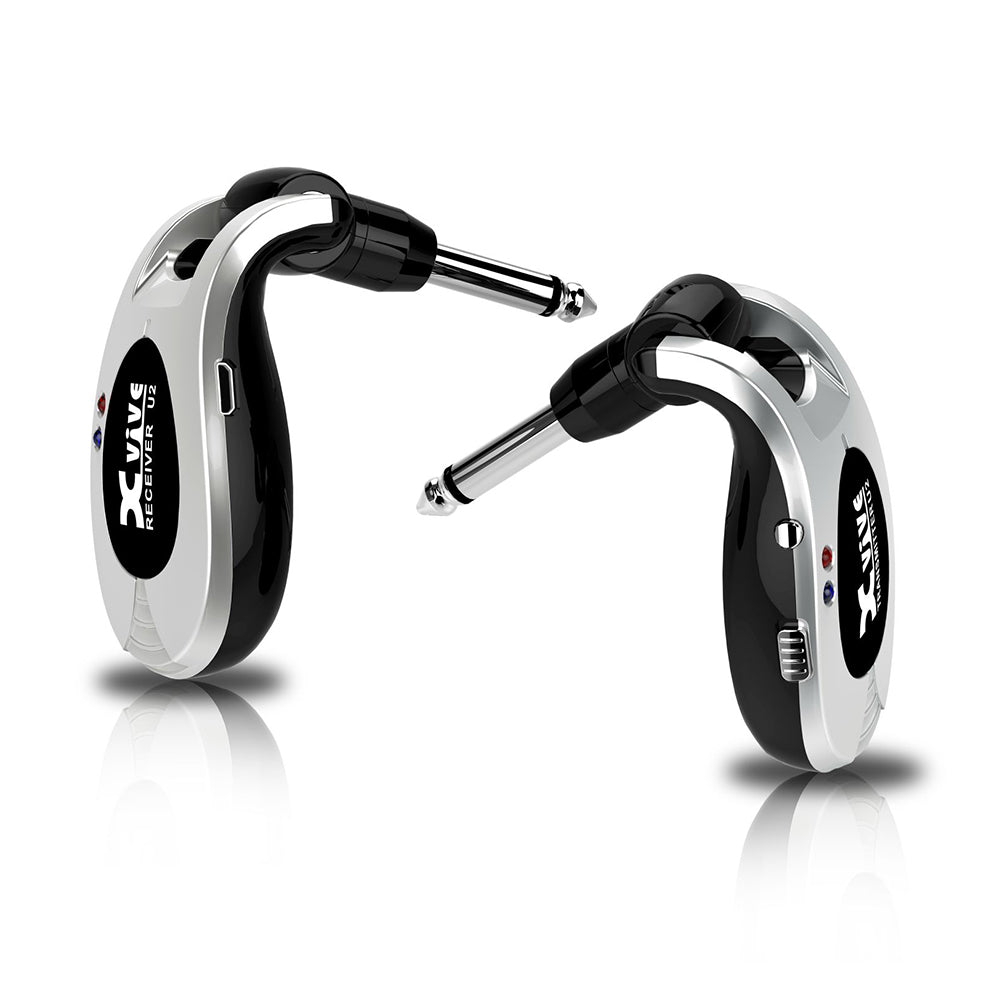 XVive U2 Silver sistema di trasmissione audio per chitarra e basso