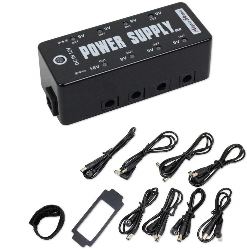 XVive V19 POWER SUPPLY Alimentatore multiplo per effetti a pedale