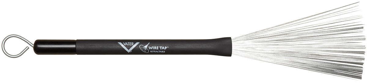 VATER VWTR ''retractable Wire Brush'' - Manico Rivestito In Gomma/setole In Acciaio