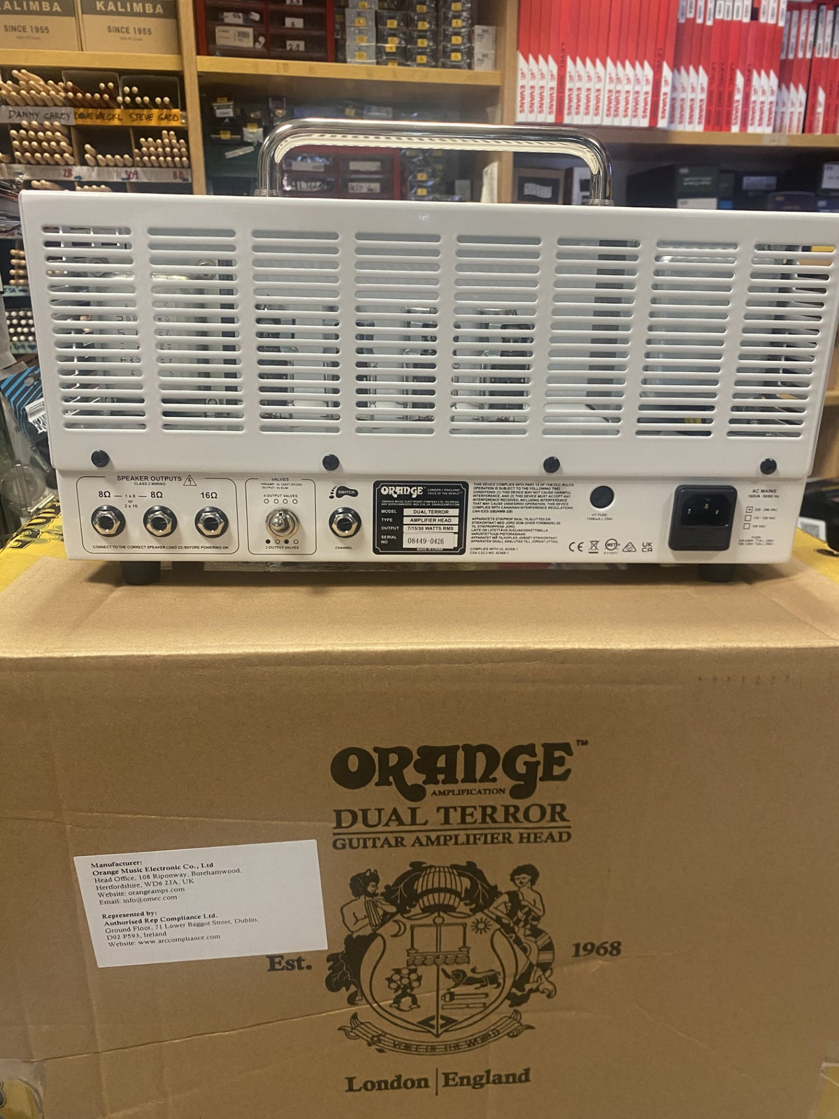 Orange Dual Terror Head Usata
