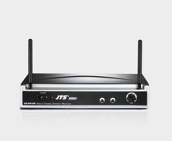 JTS US-8010D/PT900DB Sistema UHF Diversity PLL 641.925MHz