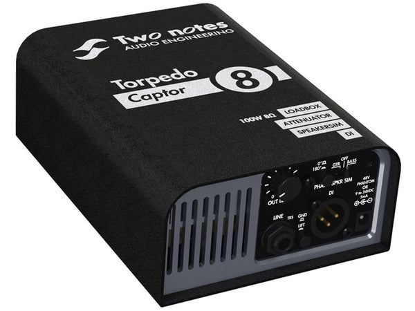 Two Notes Torpedo Captor 8 Ohms - Loadbox, attenuatore e simulatore di cassa analogico