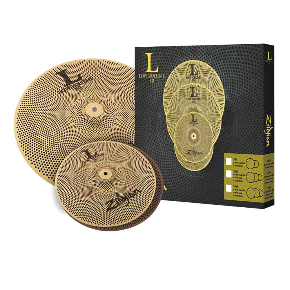 ZILDJIAN Cartone 3 L80 Low Volume ride + hi-hat