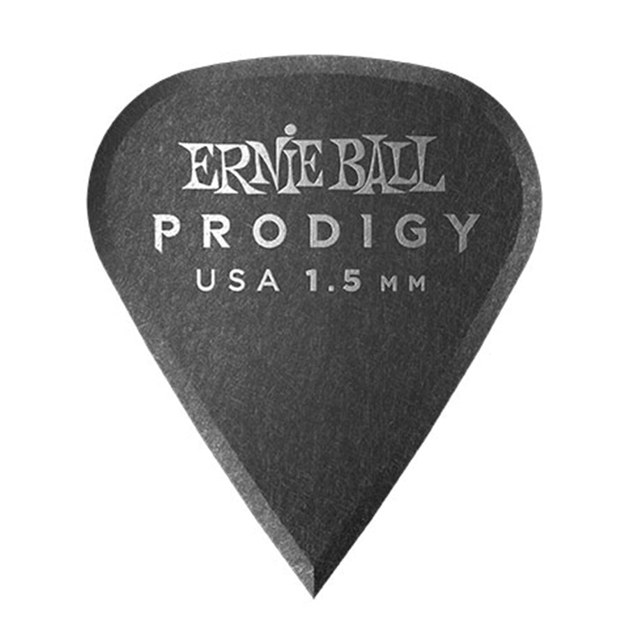 ERNIE BALL - 9335 PLETTRI PRODIGY SHARP BLACK 1,5 MM BUSTA 6