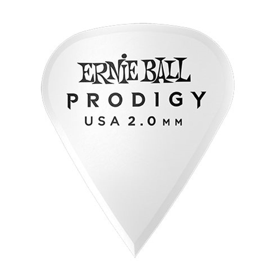 ERNIE BALL - 9341 PLETTRI PRODIGY SHARP WHITE 2,0 MM BUSTA 6