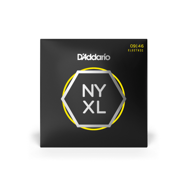 D'ADDARIO NYXL0946 Nickel Wound, Super Light Top / Regular Bottom, 09-46