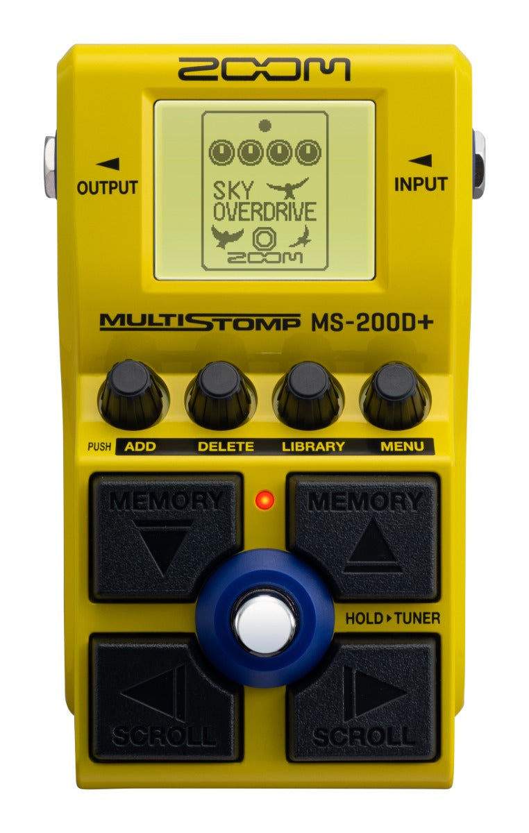 ZOOM MS-200D+ Pedale Drive Digitale Per Chitarra